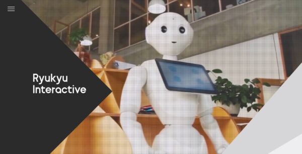 琉球インタラクティブ株式会社の公式HPキャプチャ